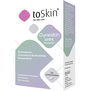 ToSkin Activador Ampk Complemento alimenticio para el metabolismo energético 30 pastillas