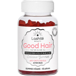 Lashilé Beauty Good Hair Mujer Anticaída 60 gominolas Red Fruit