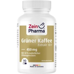 ZeinPharma Extracto de café verde 450mg Complemento alimenticio Pérdida de peso 90 caps.