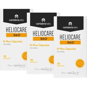 Heliocare 360º D Plus Cápsulas 3x30caps