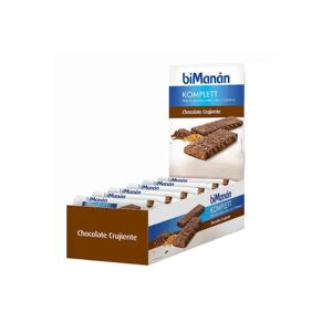 biManán® biManán beKomplett Barritas de Chocolate Crujiente 24 uds