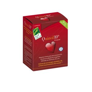 Cien por Cien Natural 100% Natural Quinol 10 90cápsulas de 50mg de Ubiquinol