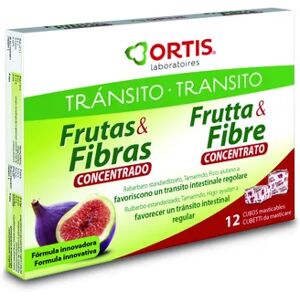 Ortis Frutas & Fibras Concentrado 12 cubos