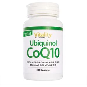 Vitality Nutritionals Ubiquinol Coq10 100mg 60caps