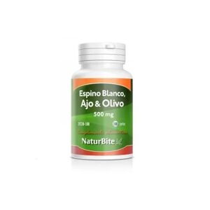 Naturbite Espino Blanco + Ajo + Olivo 500mg 100 perlas