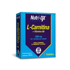 Nutri-DX L-Carnitina + Vitamina B6 10 ampollas