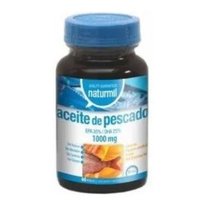 Naturmil Aceite de Pescado Omega 3 Epa 35% Dha 25% 1000 Mg 60caps