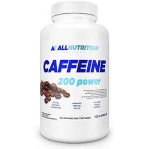 AllNutrition Cafeína 200 mg, 100 cápsulas