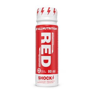 AllNutrition Red Shock bebida con cafeína, 80 ml