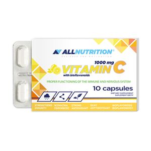 AllNutrition Vitamina C 1000 mg + bioflavina, 10 cápsulas