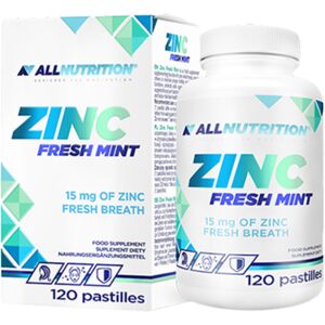 AllNutrition Zinc – fresh mint, 120 pastillas