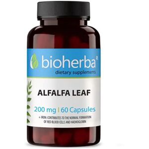 Bioherba Alfalfa 200 mg, 60 cápsulas