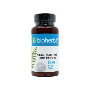 Bioherba Lúpulo – extracto 50 mg, 100 cápsulas