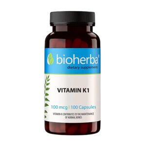 Bioherba Vitamina K1 100 µg, 100 cápsulas