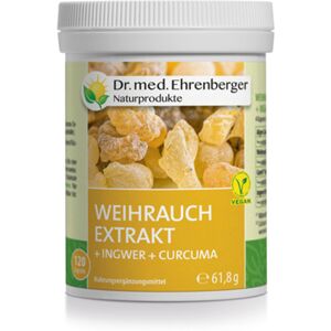 Dr. Ehrenberger Extracto de boswellia + jengibre + cúrcuma, 120 cápsulas