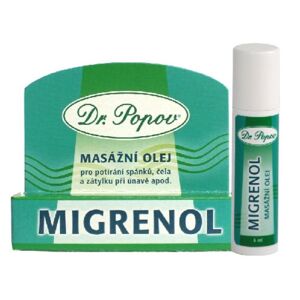 Dr. Popov Migrenol roll-on aceite de masaje, 6 ml