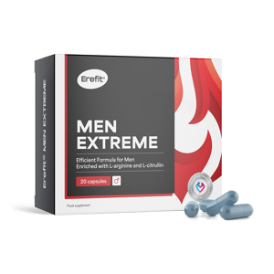 Erefit® Men Extreme – complejo para hombres, 20 cápsulas