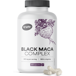 Erefit® Complejo de maca negra, 200 cápsulas