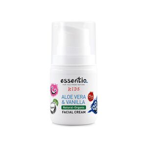 Essentiq Crema facial infantil natural - aloe vera y vainilla, 50 ml