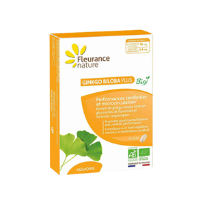 Fleurance Nature BIO Ginkgo biloba PLUS, 15 comprimidos