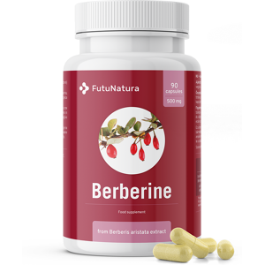 FutuNatura Berberina 500 mg, 90 cápsulas