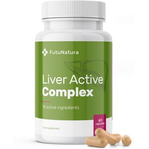 FutuNatura Complejo Liver Active, 60 cápsulas