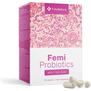 FutuNatura Femi Probiotics – para mujeres, 20 cápsulas