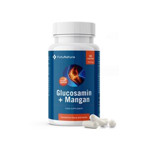 FutuNatura Glucosamina + Manganeso 500 mg, 90 cápsulas