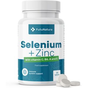 FutuNatura Selenio + zinc + vitaminas, 30 comprimidos