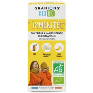 Granions Laboratoire BIO Jarabe para niños - sistema inmunológico, 125 ml