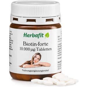 Herbafit Biotina Forte 10 mg, 180 comprimidos