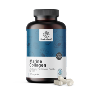 HealthyWorld® Colágeno marino 1170 mg, 120 cápsulas