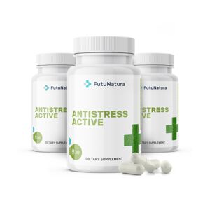 FutuNatura 3x AntiStress Active, en total 90 cápsulas