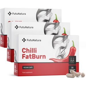 FutuNatura 3x Chilli FatBurn, en total 90 cápsulas