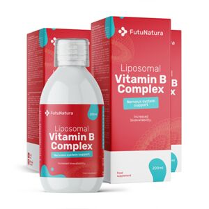 FutuNatura 3x Complejo B liposomal, en total 600 ml