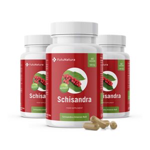 FutuNatura 3x Schisandra  – extracto, en total 180 cápsulas