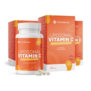FutuNatura 3x Vitamina C liposómica 1200 mg, en total 540 cápsulas