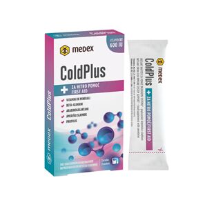 Medex ColdPlus – para el sistema inmunológico, 3 sobrecitos