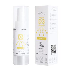 NorVita Vitamina D3 vegano en aerosol, 30 ml