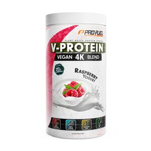 ProFuel V-Protein 4K proteínas veganas - yogur de frambuesa, 750 g