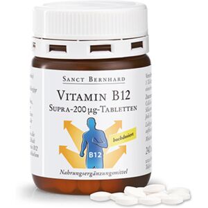 Sanct Bernhard Vitamina B12 Supra, 200 μg, 240 comprimidos