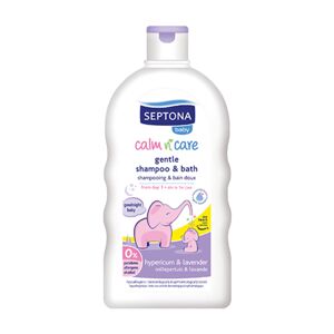 Septona Champú y gel de baño para bebés - hipérico y lavanda, 200 ml