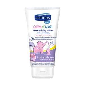 Septona Crema hidratante para bebés - hipérico y lavanda, 150 ml