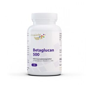 Vita World Betaglucano 500 mg, 90 cápsulas