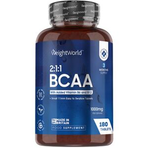 WeightWorld BCAA 2:1:1 1000 mg, 180 comprimidos