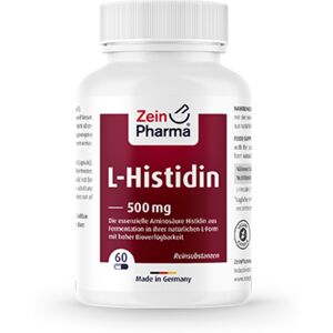 Zein Pharma L-histidina 500 mg, 60 cápsulas