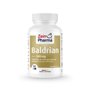 Zein Pharma Valeriana 500 mg, 90 cápsulas
