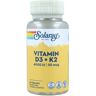 Solaray Vitamin D3 + K2 60 cápsulas vegetales Solaray