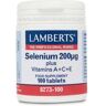 Lamberts SELENIO 200µg + A + C + E 100 Tabs