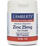 Lamberts ZINC 25mg 120 Tabs